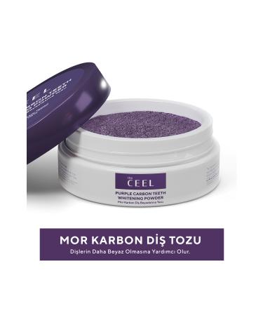 The Ceel Teeth Whitening Active Purple Carbon Tooth Powder 50 gr