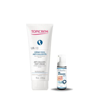 Topicrem Sos Repair Foot Cream - Repairing Effective Foot Care Cream 75ml + Gift Teeth Whitening Foam