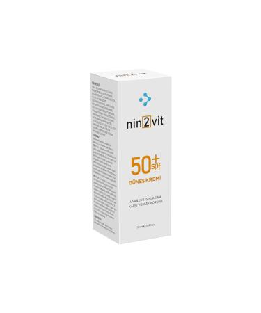 nin2vit Sunscreen 50spf+ - Buy Online on GoSupps.com