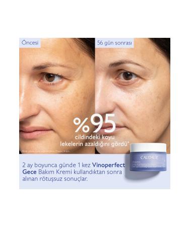 Caudalie VINOPERFECT ILLUMINATING-SHINING ANTI-BLEMISH GLYCOLIC NIGHT CARE CREAM 50 ML DEMBA4078 - Buy Online on GoSupps.com
