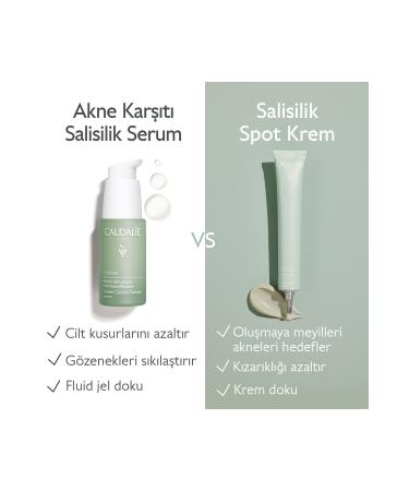 Caudalie V NOPURE SKIN BARRIER REPAIR SALICYLIC SPOT CREAM 15 ML DEMBA4105 - Buy Online on GoSupps.com