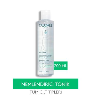 Caudalie VINOCLEAN BRIGHTENING-SHINE MOISTURIZING TONIC 200 ML DEMBA4046