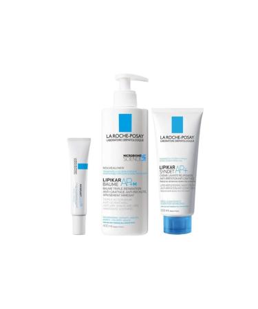 La Roche Posay Lipikar Syndet Ap+ 100ml + Lipikar Baume Ap+m400 Ml + Cicaplast Baume B5 15ml Triple K