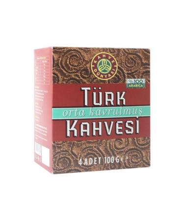 Kahve D nyas Medium Roast Turkish Coffee 100g X 4
