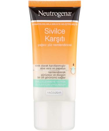 Neutrogena Anti-Acne Oil-Free Facial Moisturizer 50ml 50 Ml