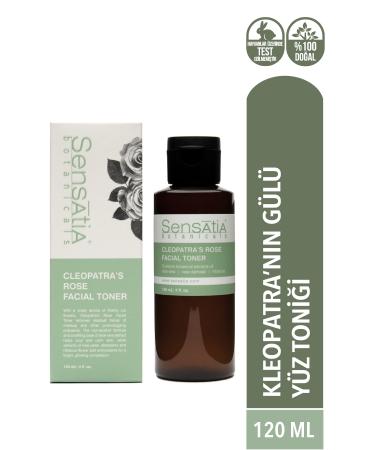 Sensatia Botanicals Cleopatra's Rose Skin Tone Balancing Facial Toner 120ml