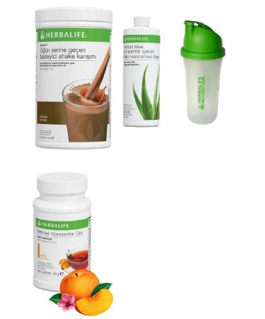 Herbalife Herbal Peach 51 gr Tea 2 Pieces Full Set 102 gr Tea