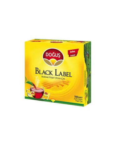 Dogus Black Label Filtering Tea Bag 100x2 Gram
