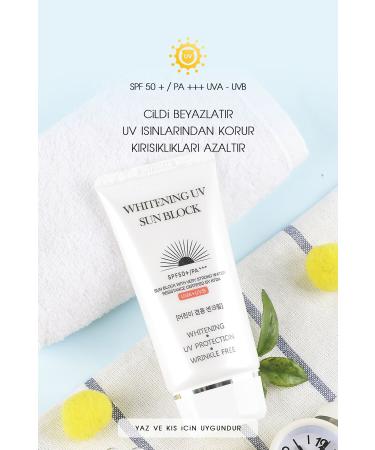 Jigott Anti-Wrinkle Whitening Sun Care Cream for Freckled and Blemished Skin Spf 50 + / Pa +++ - Buy Online on GoSupps.com