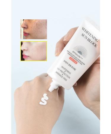 Jigott Anti-Wrinkle Whitening Sun Care Cream for Freckled and Blemished Skin Spf 50 + / Pa +++ - Buy Online on GoSupps.com