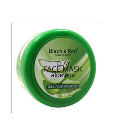 Black Red Collection Aloe Vera Face Mask
