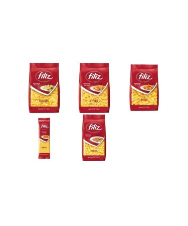 F L Z 5 Types of Pasta 2 Packs