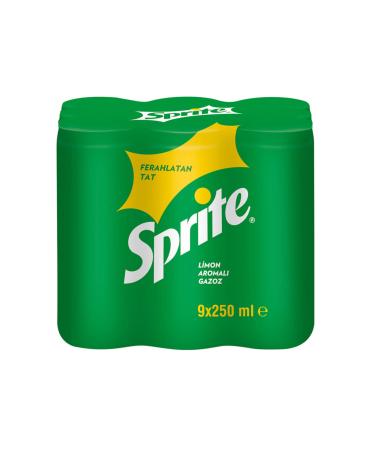 Sprite Lemon Flavored Soda 9x250 ml
