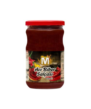 Migros Hot Pepper Paste Glass 650 g