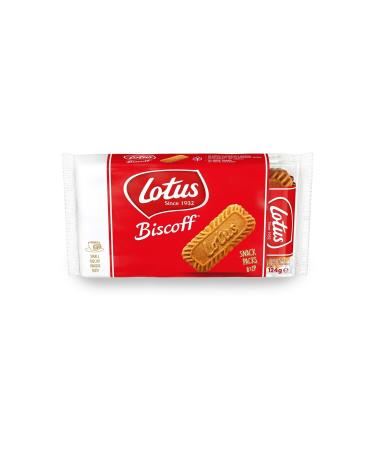 Lotus Biscoff Snack Original Caramelized Biscuit 124 gr