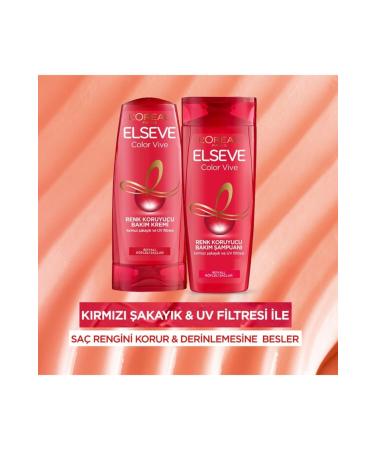 Elseve L'or al Paris Colorvive Color Protective Care Shampoo 450 Ml X 4 Pieces - Buy Online on GoSupps.com