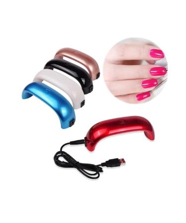Doosl 9w Uv Led Light Nail Polish Dryer USB Rainbow Lamp Phototherapy