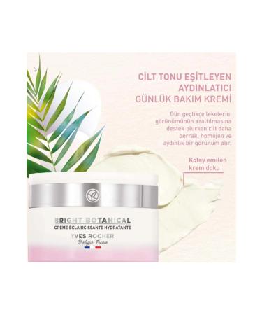 Yves Rocher Natural Vegan Skin Tone Equalizing Brightening Anti-Wrinkle Night/Day Cream - Buy Online on GoSupps.com