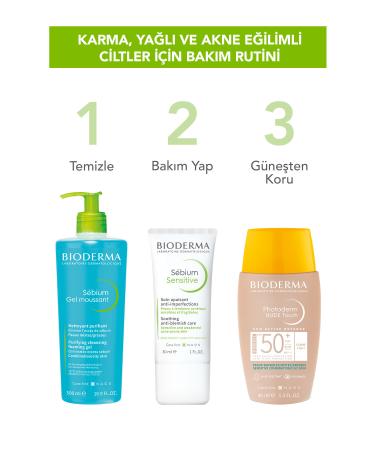 Bioderma SMOOTH SKIN - ACNE PRONE SKIN LONG-TERM NOURISHING CARE CREAM 30 ML DEMBA3896 - Buy Online on GoSupps.com