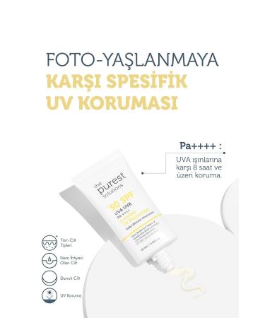 The Purest Solutions HIGH PROTECTION AND MOISTURIZING LONG-LASTING PROTECTIVE CREAM SPF 50 50 ML DEMBA4012 - Buy Online on GoSupps.com