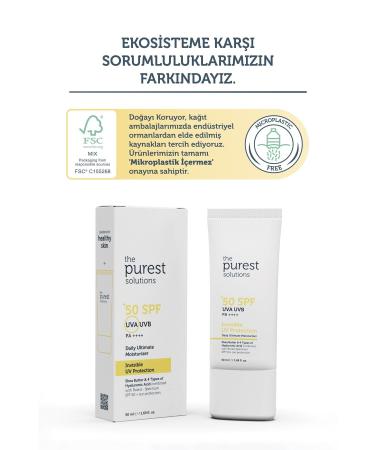 The Purest Solutions HIGH PROTECTION AND MOISTURIZING LONG-LASTING PROTECTIVE CREAM SPF 50 50 ML DEMBA4012 - Buy Online on GoSupps.com