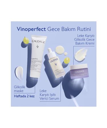 Caudalie VINOPERFECT ILLUMINATING-SHINING ANTI-BLEMISH GLYCOLIC NIGHT CARE CREAM 50 ML DEMBA4078 - Buy Online on GoSupps.com