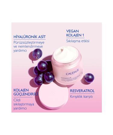 Caudalie RESVERATROL-LIFT BR GHTENING-SH NING CASHMERE DAY CARE CREAM DEMBA4074 - Buy Online on GoSupps.com