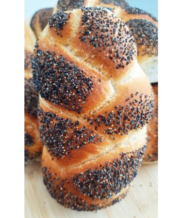 Seymen Mohnstriezerl - Poppy Seed Braided Loaf 6 Pieces