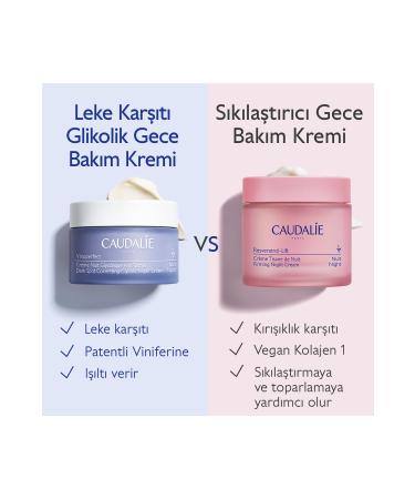 Caudalie VINOPERFECT SKIN BARRIER REPAIRING ANTI-BLEMISH GLYCOLIC NIGHT CARE CREAM 50 ML DEMBA4104 - Buy Online on GoSupps.com
