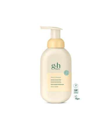G&H Baby Paraben-Free Phthalate-Free Fragrance-Free Vegan Hair and Body Shampoo for Babies - Buy Online on GoSupps.com