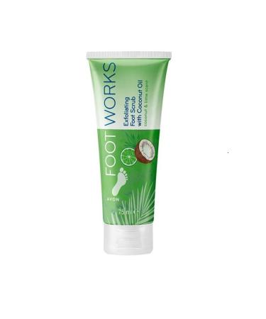 Avon Footworks Coconut and Lime Scrub 75ml