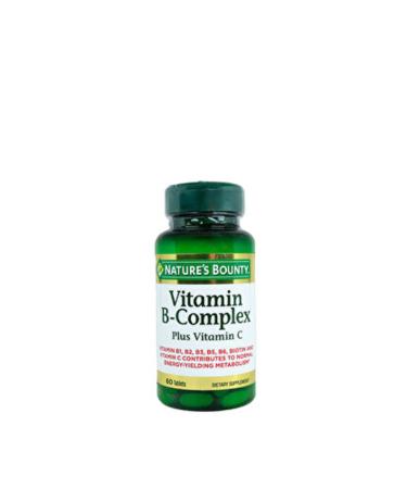 Nature's Bounty B-Complex Plus C 60 Tablet Vitamin