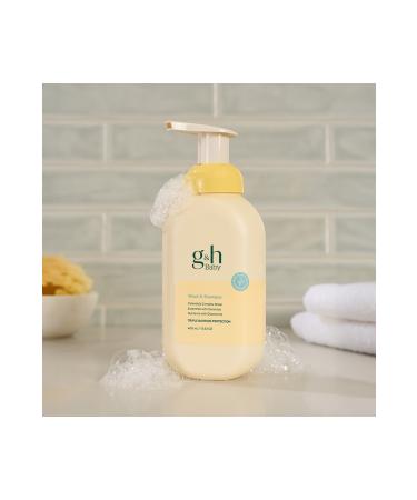 G&H Baby Paraben-Free Phthalate-Free Fragrance-Free Vegan Hair and Body Shampoo for Babies