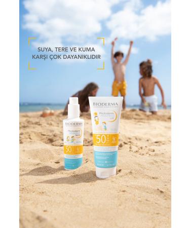 Bioderma Photoderm Pediatrics Lait SPF50+ Baby Child Very High Protection Milk Form Sun Cream 100 ml - Buy Online on GoSupps.com