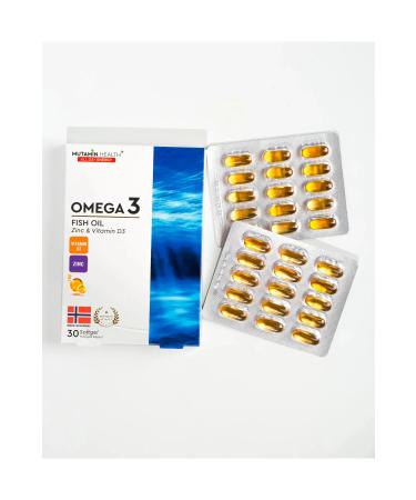 Mutamin Organics Health - 1000 mg 30 Capsules Fish Oil - Buy Online on GoSupps.com