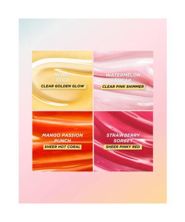 gisou Honey Infused Lip Oil-Hyalutonil Acid Intense Moisturizing Shiny-Luminous Tinted Lip Oil 8ml - Buy Online on GoSupps.com