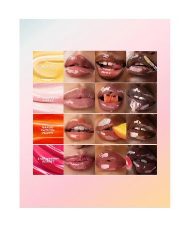 gisou Honey Infused Lip Oil-Hyalutonil Acid Intense Moisturizing Shiny-Luminous Tinted Lip Oil 8ml - Buy Online on GoSupps.com