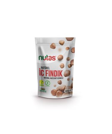 Nutas Natural Hazelnuts - 150g Doypack