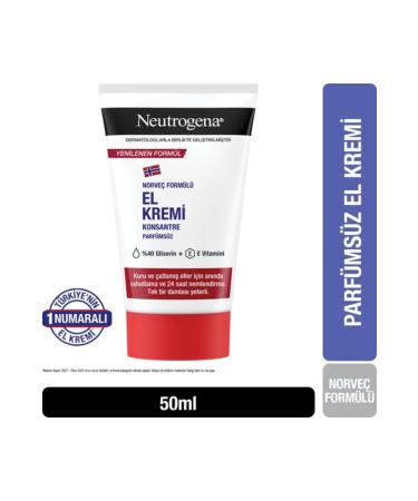 Neutrogena Norwegian Formula Hand Cream Unscented 50 ml
