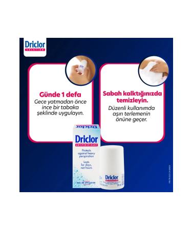 Driclor Antiperspirant Roll-on 20 ml - Buy Online on GoSupps.com