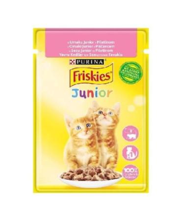 Friskies Chicken Kitten Wet Food 85 Gr x 26 Pieces