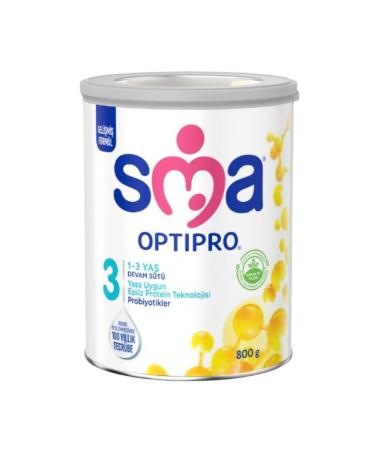 SMA Optipro-3 (1-3 Years) Follow-On Milk 800 G