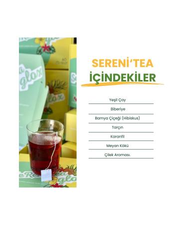 GLOX Sereni'Tea - Strawberry Flavored Metabolism Accelerating Tea Bag - Buy Online on GoSupps.com