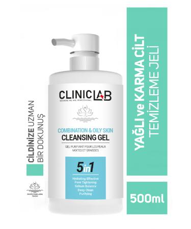Cliniclab Mixed & Oily Skin Cleansing Gel 500 ml