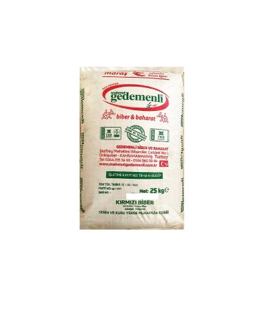 GEDEMENLI SMOKED SWEET PEPPER POWDER 25 KGG (PAPRICA)