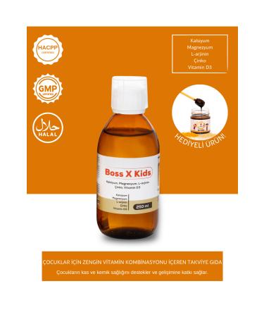 ASKO Boss X Kids Multivitamin for Children Containing Vitamin D3 Calcium Magnesium L-arginine Zinc