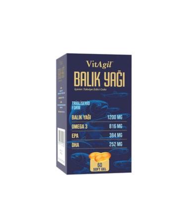 Vitagil Fish Oil 60 Soft Gel 99G