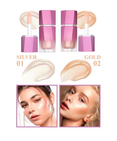 GXMPRO Liquid Highlighter - Liquid Illuminator - Liquid Light Creamy Formula - Buy Online on GoSupps.com