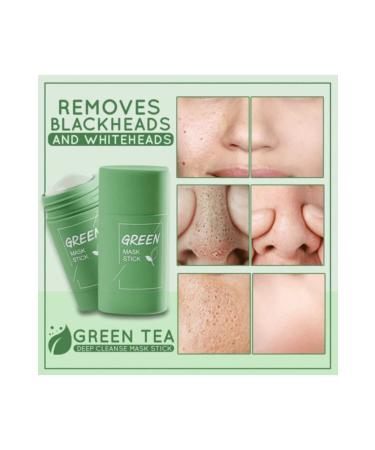 AVEMOR Green Tea Extract Blackhead and Acne Mask & Green Mask Stick Premium - Buy Online on GoSupps.com