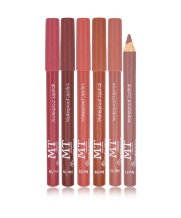 Makeuptime Mt Matte 6-Piece Soft Lipstick Set 01